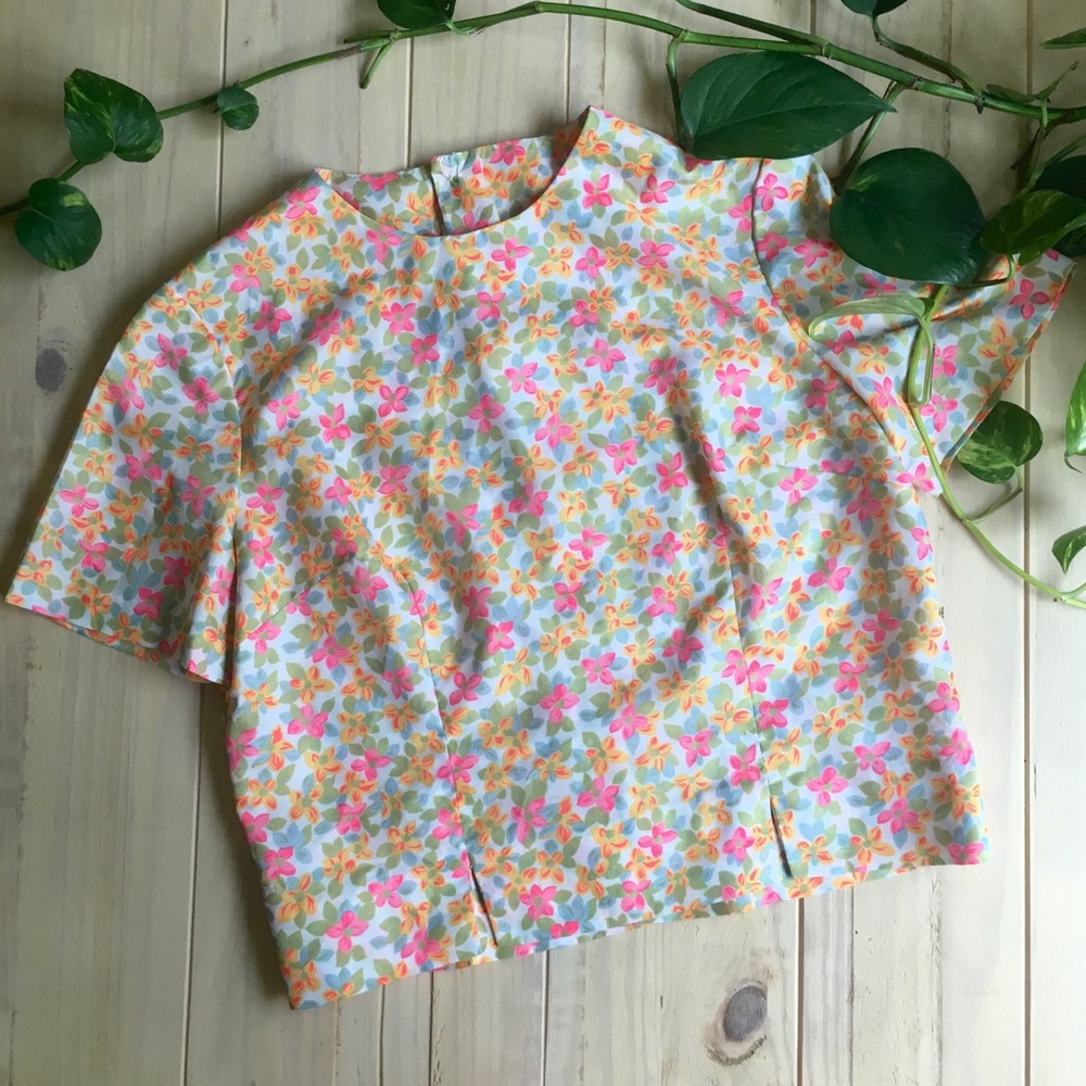 Vintage Floral Top